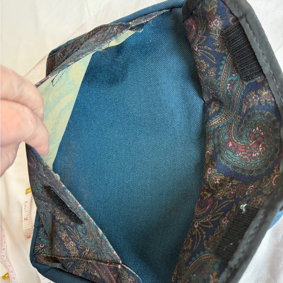 Vintage Gregg USA Paisley Bible Bag Tote w/ Christian Fish Logo - Picture 4 of 4